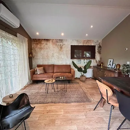 't Tjilpplekje, 4-persoons Met Prive Hottub Chalet Voorthuizen