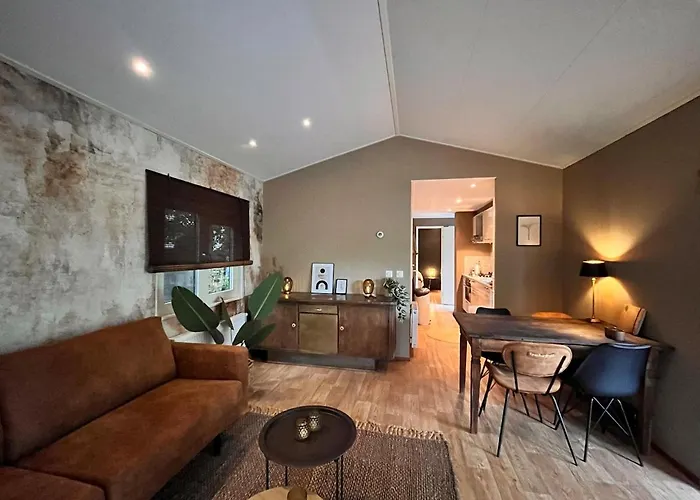 't Tjilpplekje, 4-persoons Met Prive Hottub Alpehytte