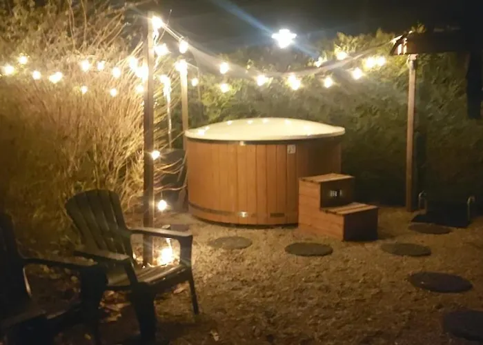 't Tjilpplekje, 4-persoons Met Prive Hottub Alpehytte