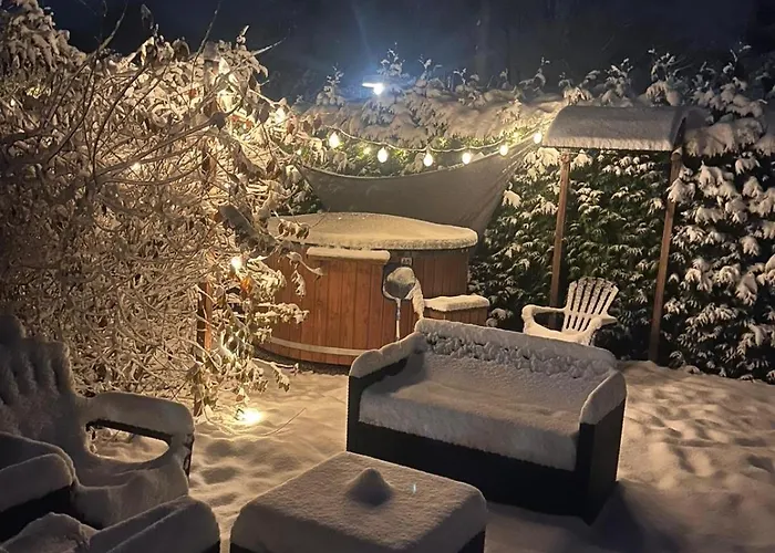 't Tjilpplekje, 4-persoons Met Prive Hottub